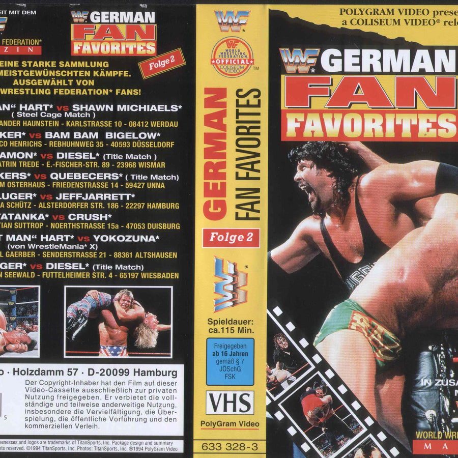 german fan favorites 2 PW Catalog
