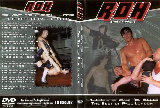 please dont die the best of paul london DVDs & Videos Pwcatalog