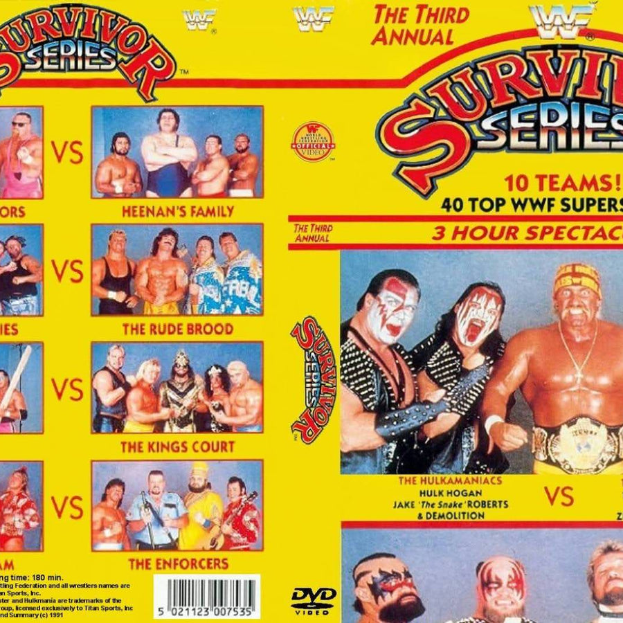 Survivor Series 1989 DVDs & Videos Pwcatalog