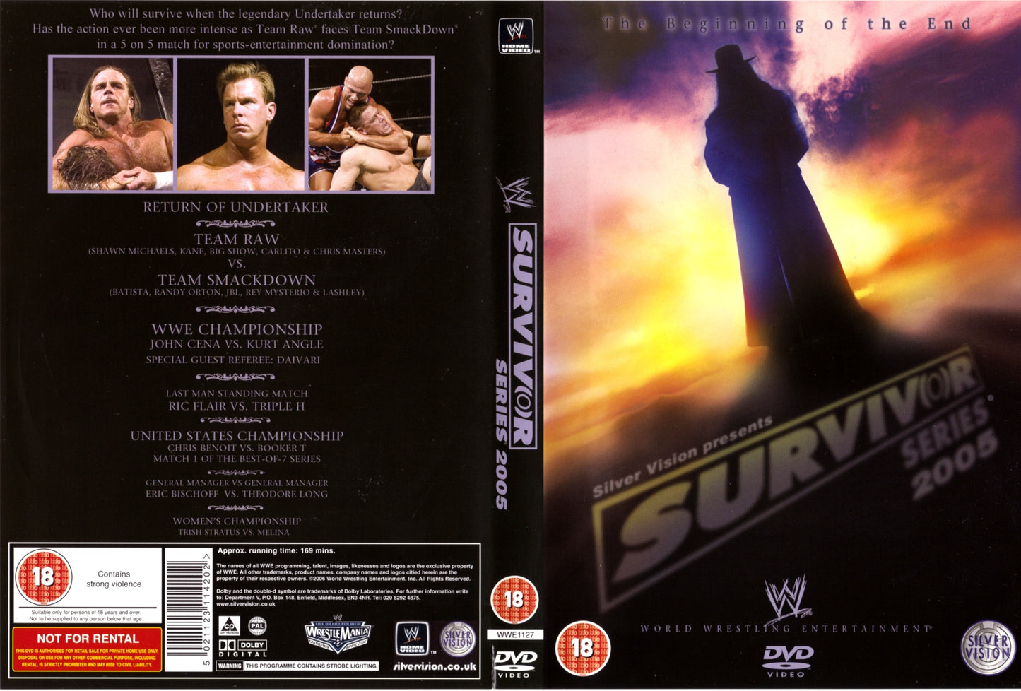 Survivor Series 2005 DVDs & Videos Pwcatalog