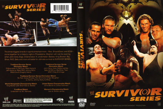Survivor Series 2006 DVDs & Videos Pwcatalog
