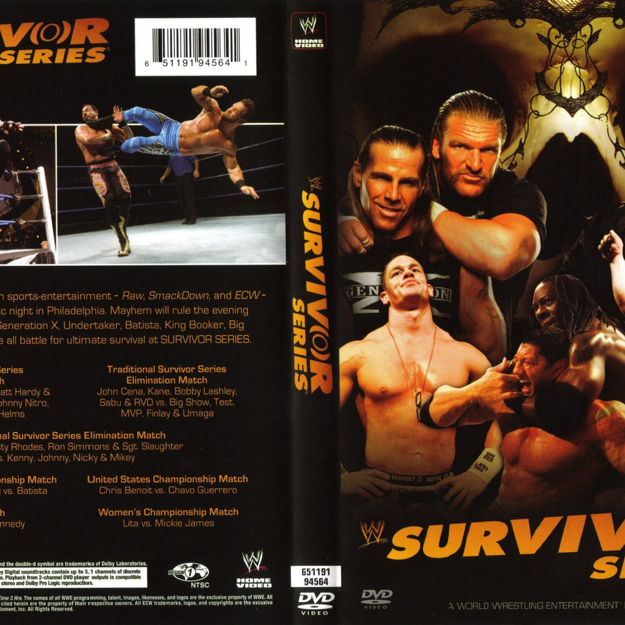 Survivor Series 2006 DVDs & Videos Pwcatalog