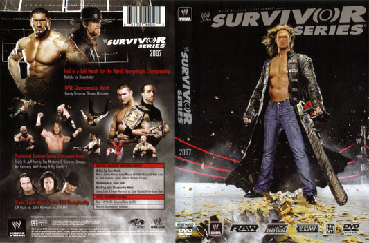 Survivor Series 2007 DVDs & Videos Pwcatalog