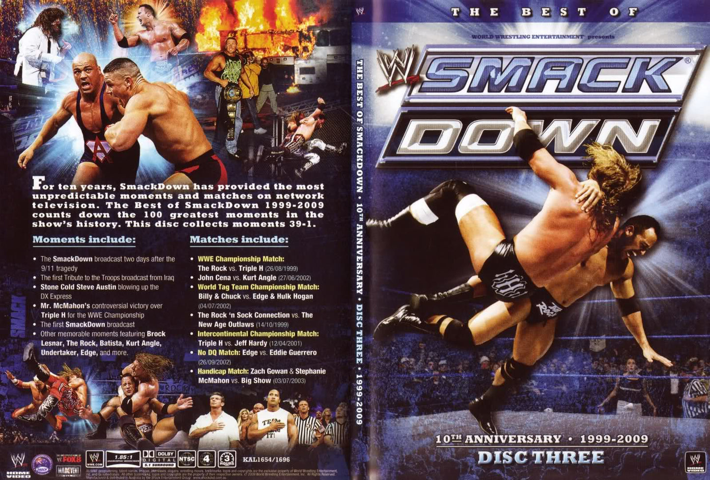 the best of smackdown 10th anniversary 1999 2009 DVDs & Videos Pwcatalog