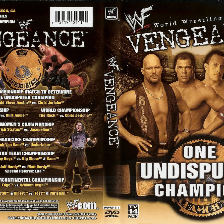 vengeance 2001 DVDs & Videos Pwcatalog