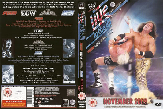 wwe live in the uk november 2009 DVDs & Videos Pwcatalog