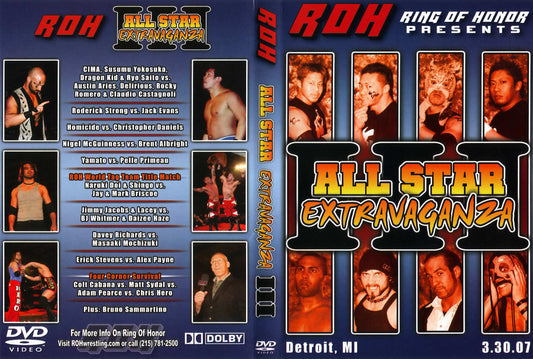 all star extravaganza iii DVDs & Videos Pwcatalog