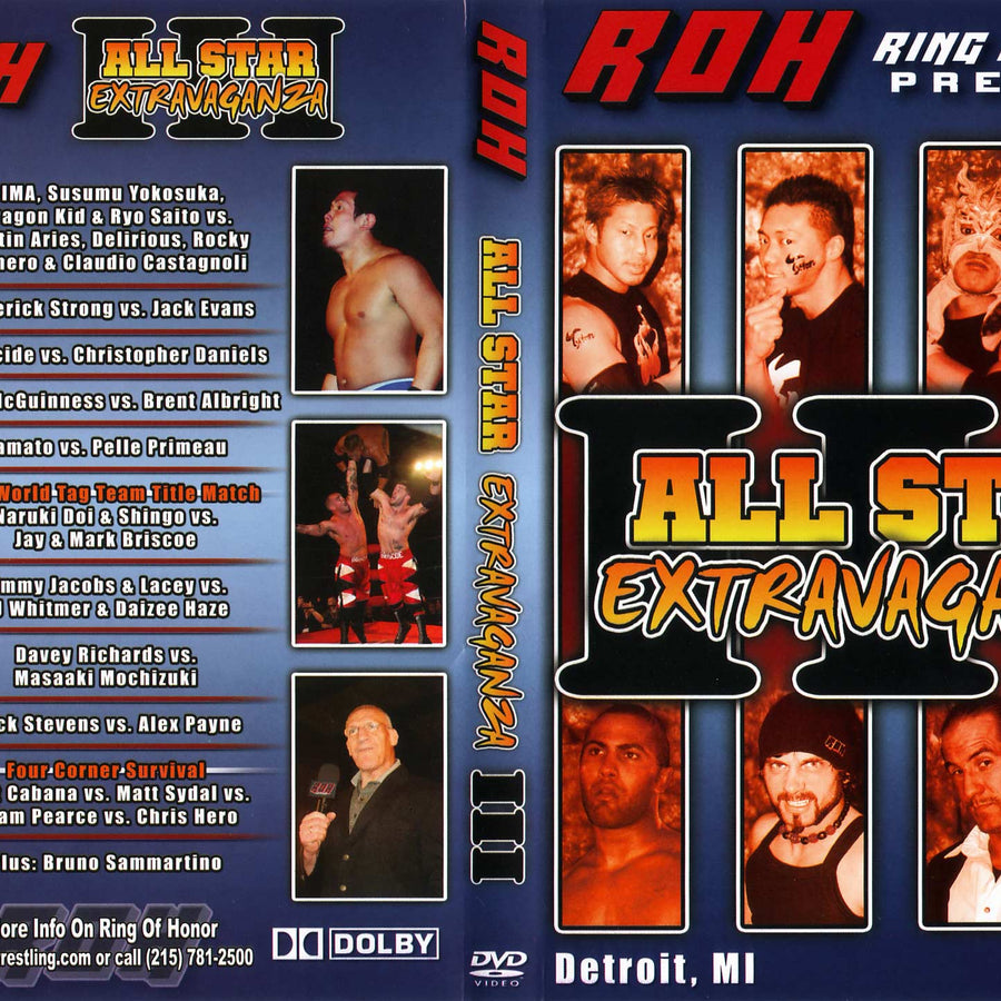 all star extravaganza iii DVDs & Videos Pwcatalog