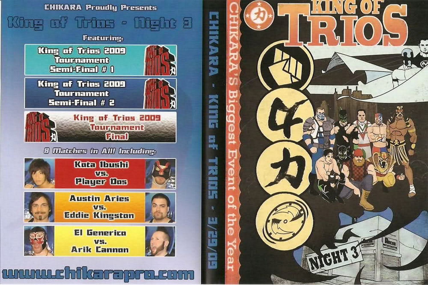 king of trios 2009 night 3 DVDs & Videos Pwcatalog