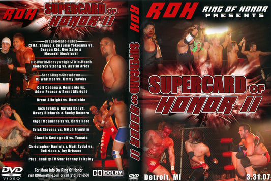 supercard of honor ii DVDs & Videos Pwcatalog
