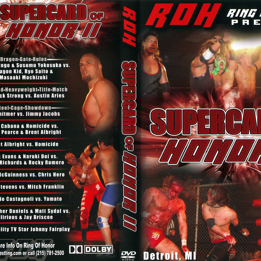 supercard of honor ii DVDs & Videos Pwcatalog
