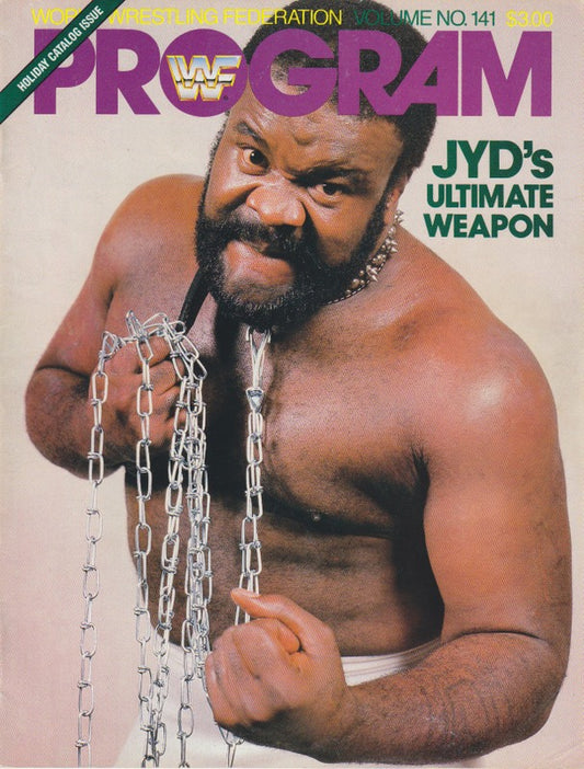 WWF Wrestling Program Volume 141 Magazine PWcatalog