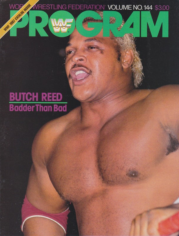 WWF Wrestling Program Volume 144 Magazine PWcatalog