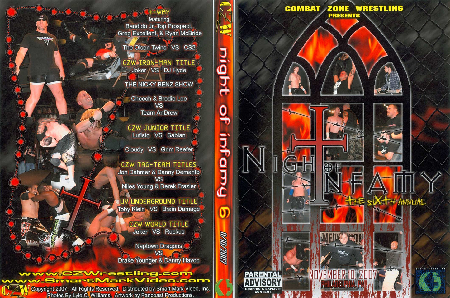night of infamy 6 DVDs & Videos Pwcatalog
