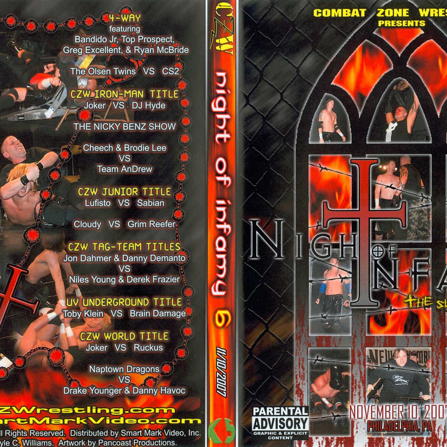 night of infamy 6 DVDs & Videos Pwcatalog