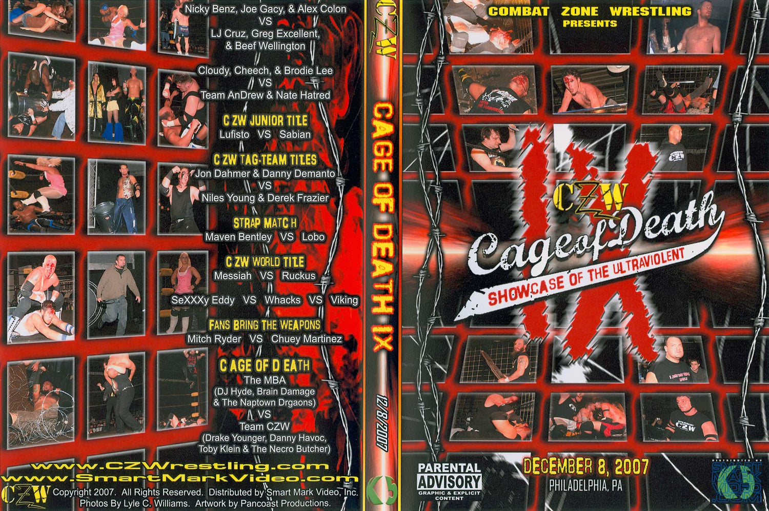 cage of death ix DVDs & Videos Pwcatalog