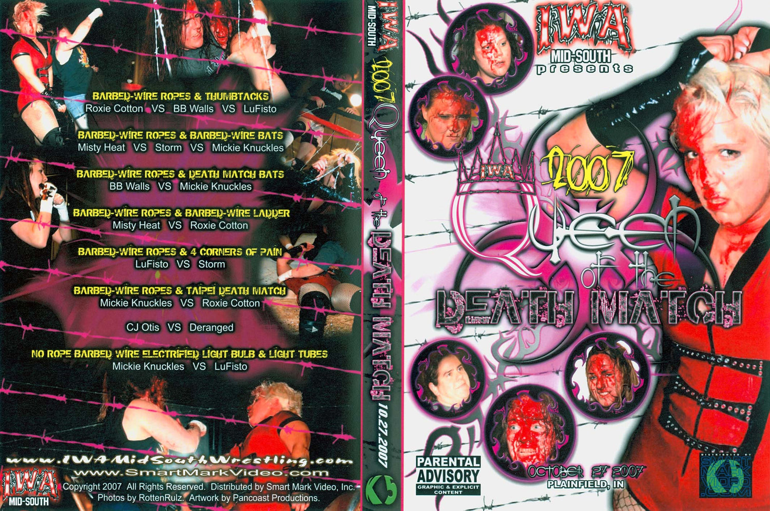 queen of deathmatches 2007 DVDs & Videos Pwcatalog