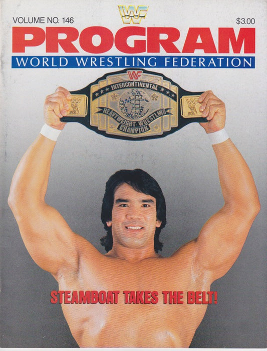 WWF Wrestling Program Volume 146