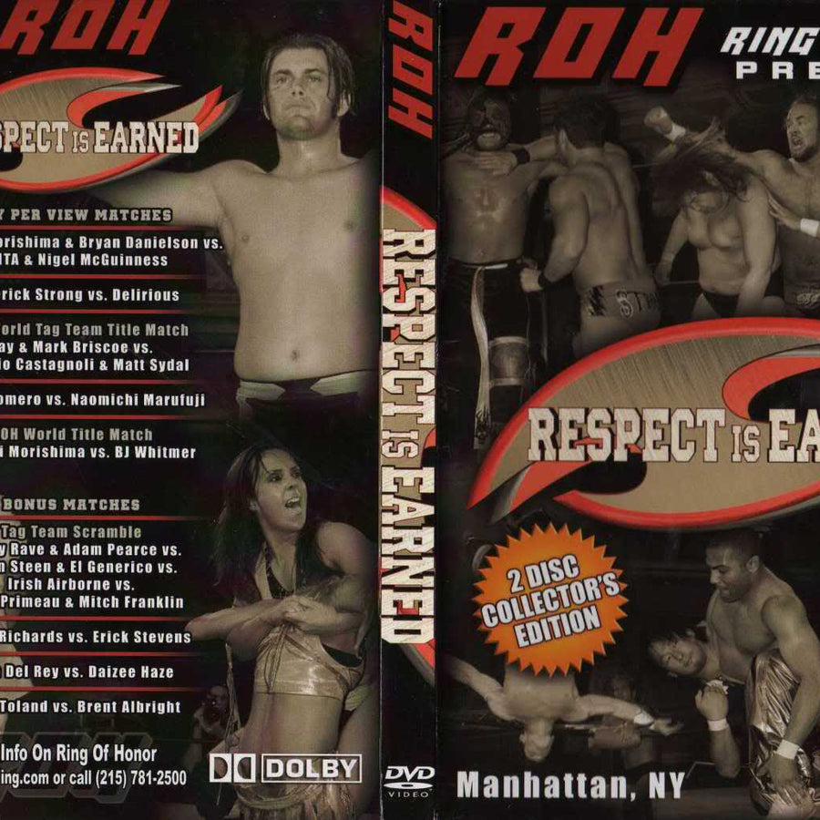respect is earned DVDs & Videos Pwcatalog
