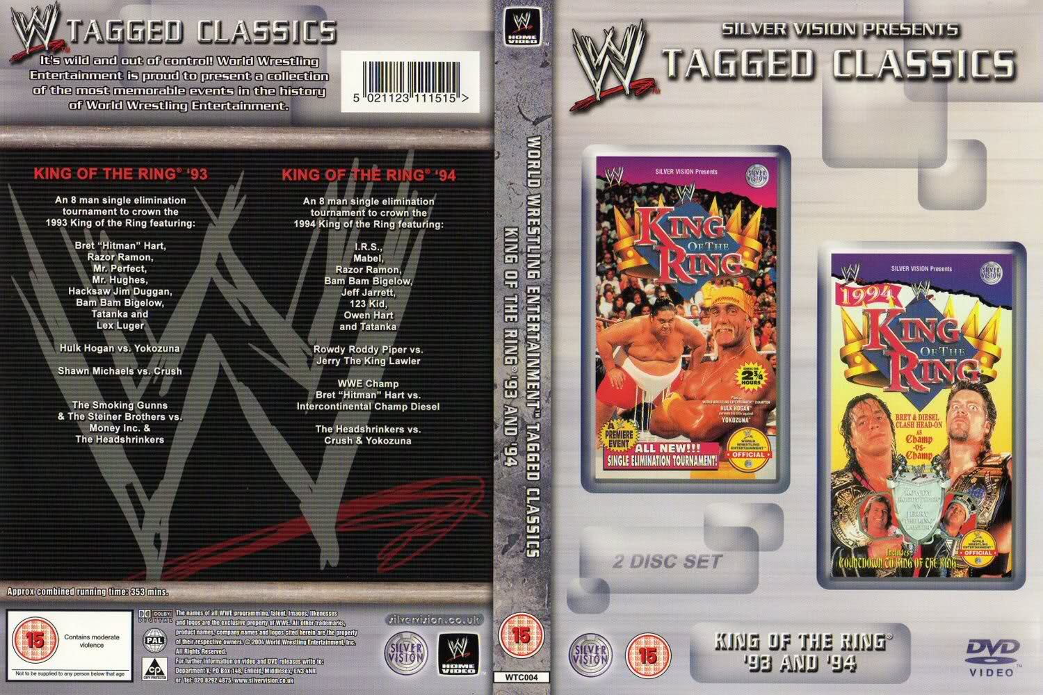 king of the ring 1993 1994 DVDs & Videos Silver vision exclusive