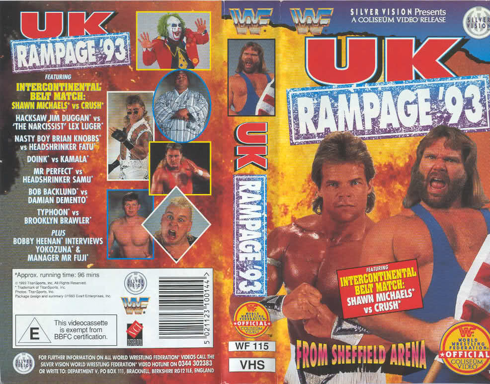 uk rampage 1993 PW Catalog