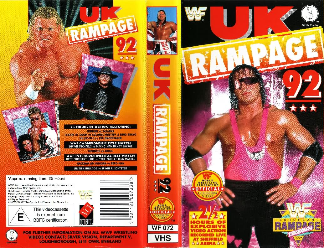 uk rampage 1992 PW Catalog