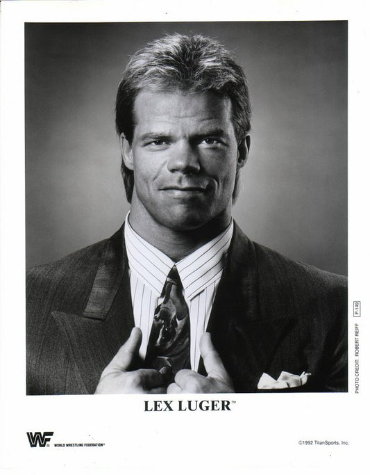 1992 Lex Luger P149 (WWF debut) b/w 