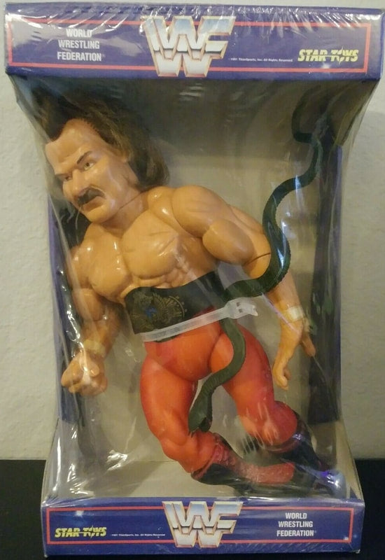 WWF Star Toys 14" Articulated 1 Jake "The Snake" Roberts