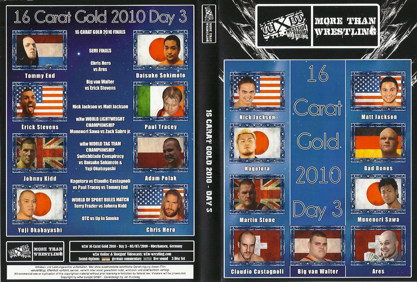 16 carat gold 2010 day 3 DVDs & Videos Pwcatalog