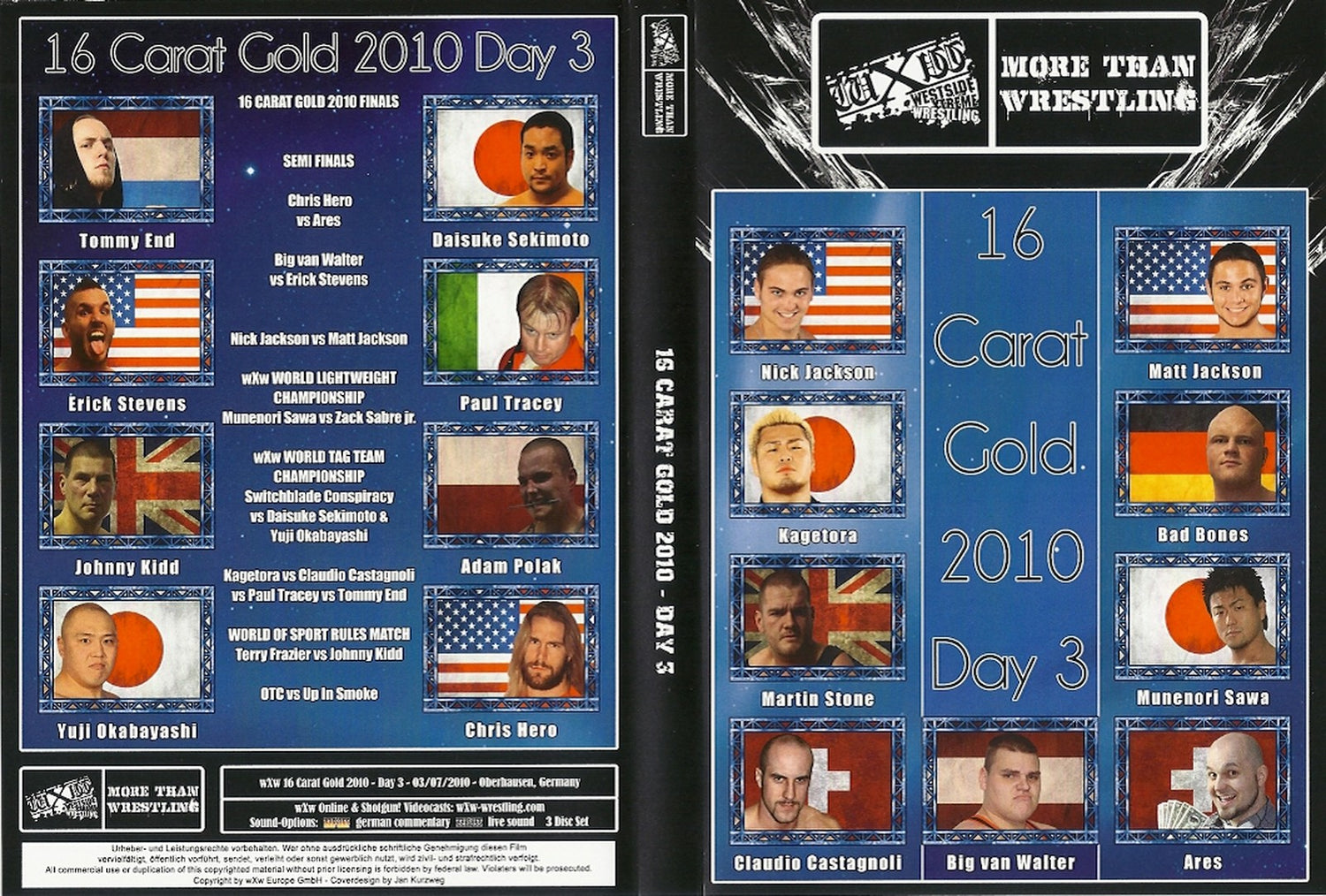 16 carat gold 2010 day 3 DVDs & Videos Pwcatalog
