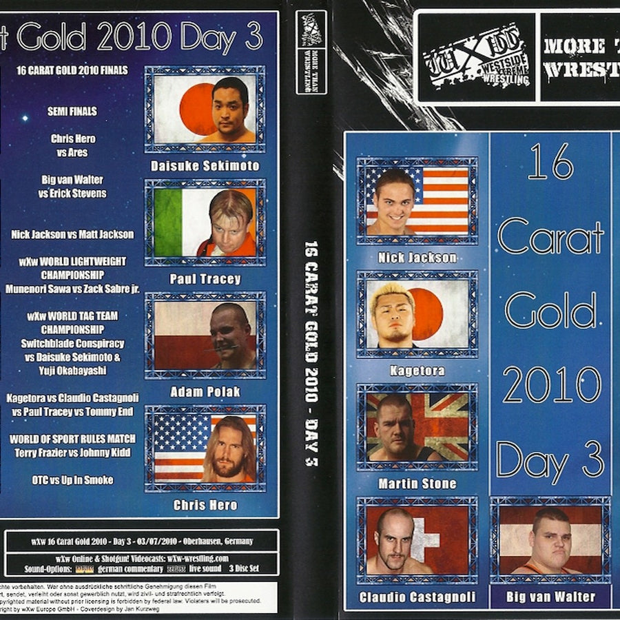 16 carat gold 2010 day 3 DVDs & Videos Pwcatalog