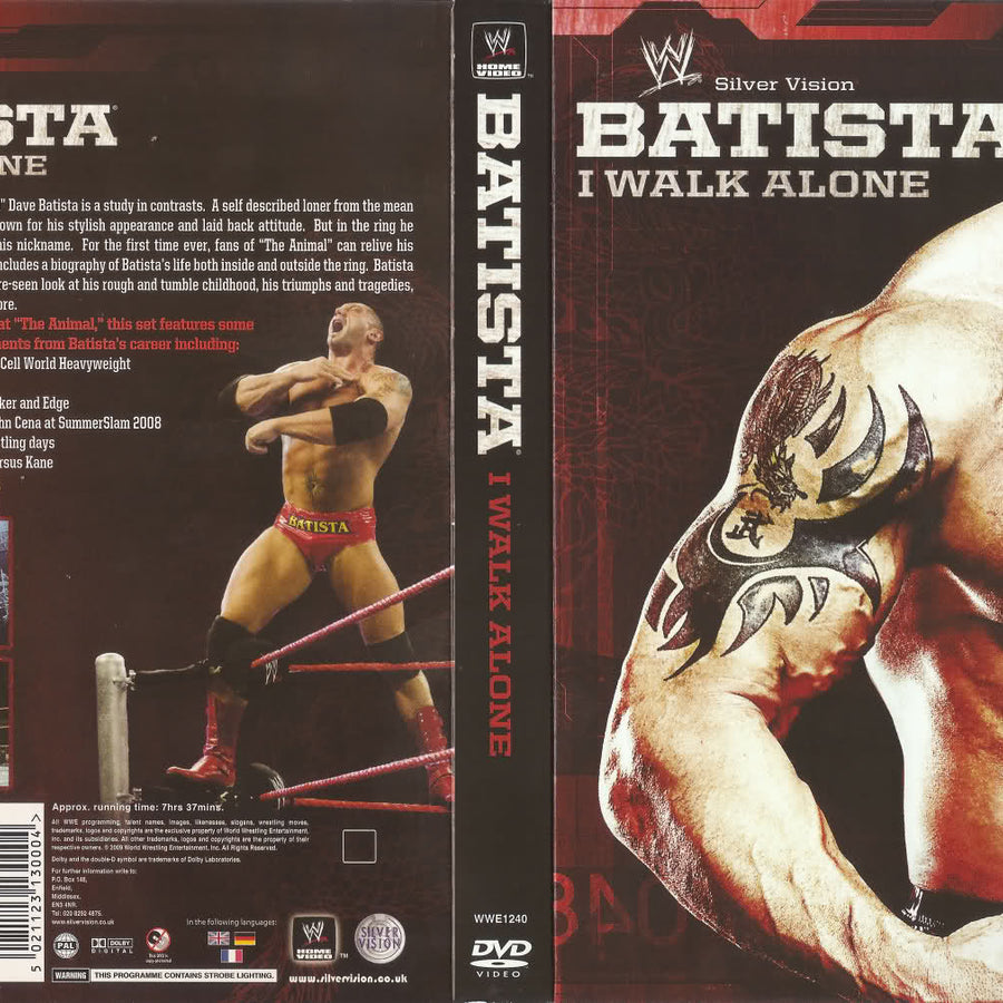 batista i walk alone DVDs & Videos Pwcatalog