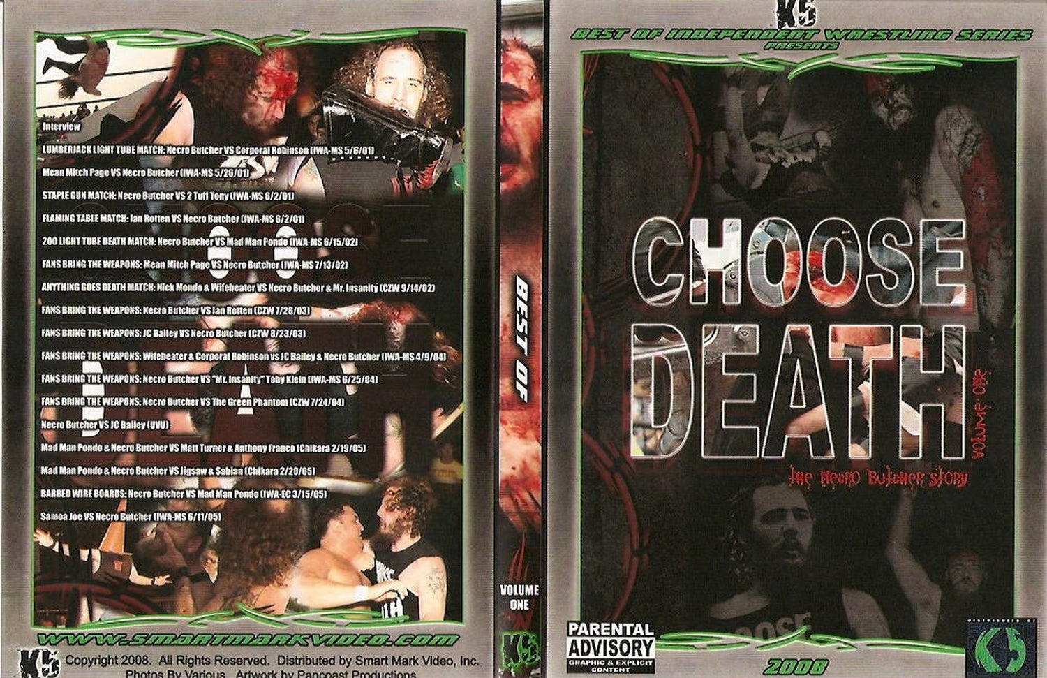choose death the necro butcher story volume 1 DVDs & Videos Pwcatalog