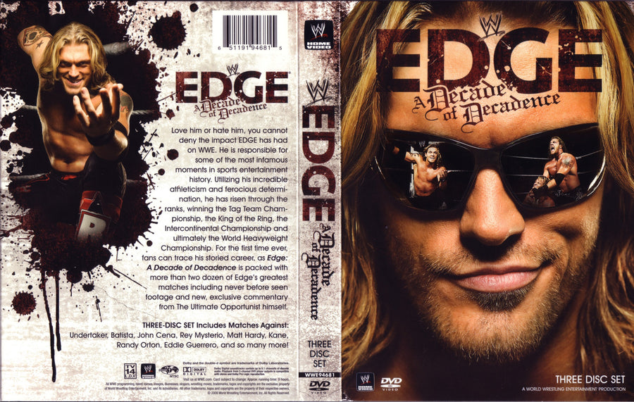 Edge a Decade of Decadence