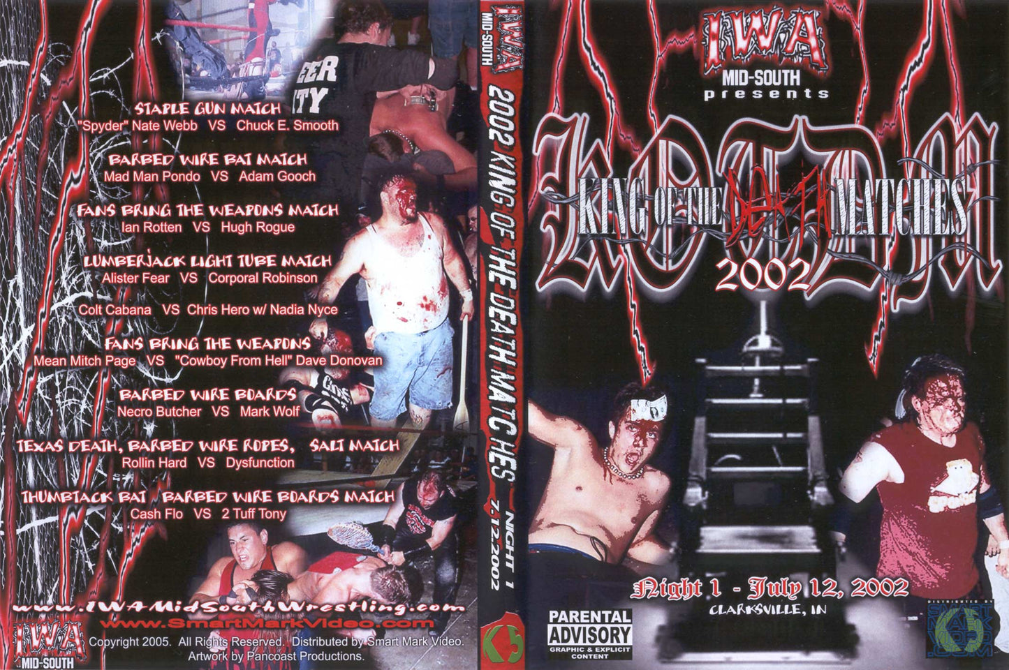 king of deathmatches 2002 night 1 DVDs & Videos Pwcatalog