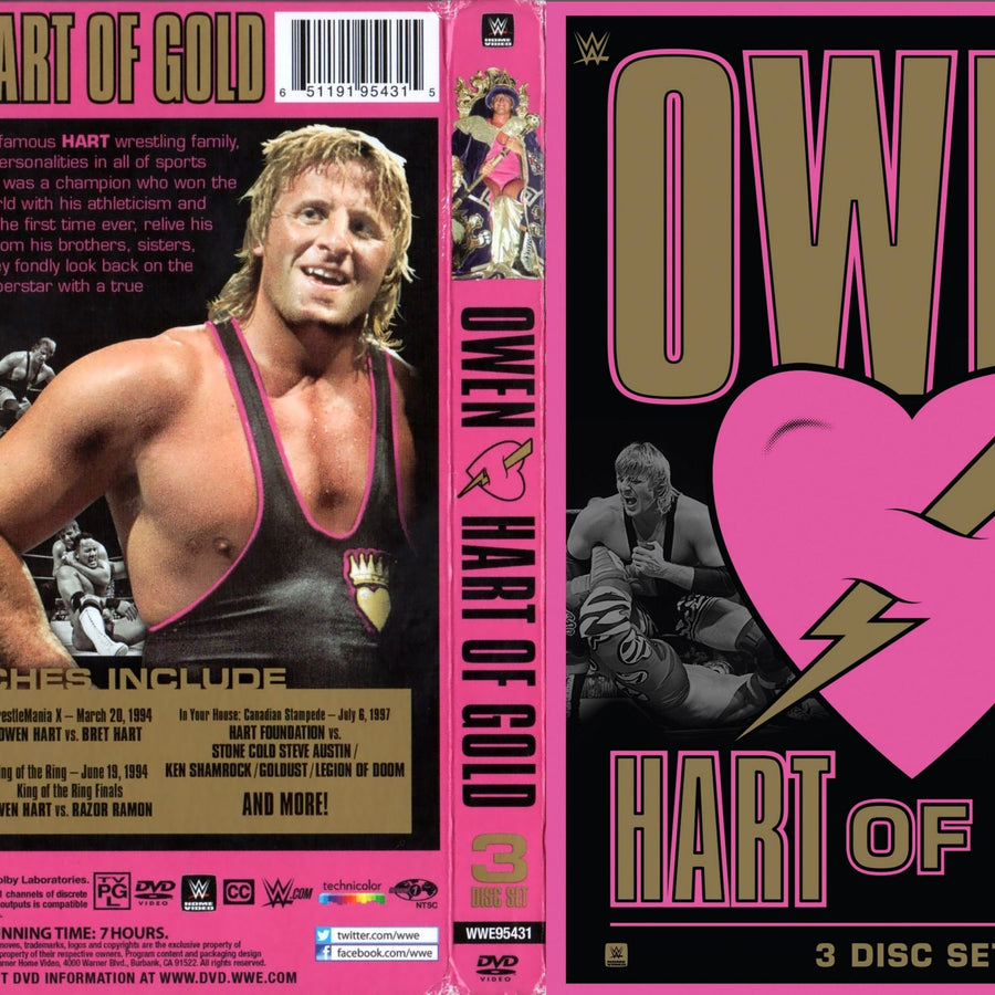 owen hart of gold 2nd version DVDs & Videos Pwcatalog