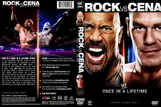 rock vs cena once in a lifetime DVDs & Videos Pwcatalog