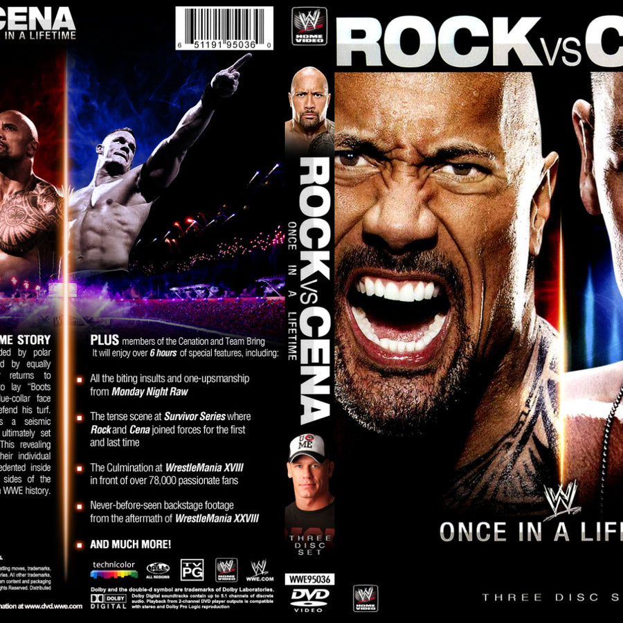 rock vs cena once in a lifetime DVDs & Videos Pwcatalog