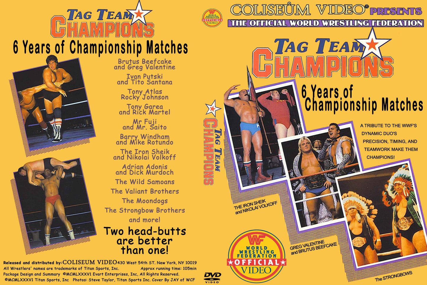 tag team champions DVDs & Videos Pwcatalog