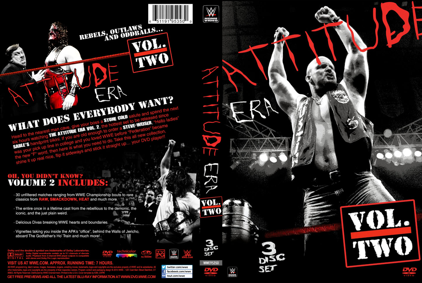 the attitude era vol two DVDs & Videos Pwcatalog