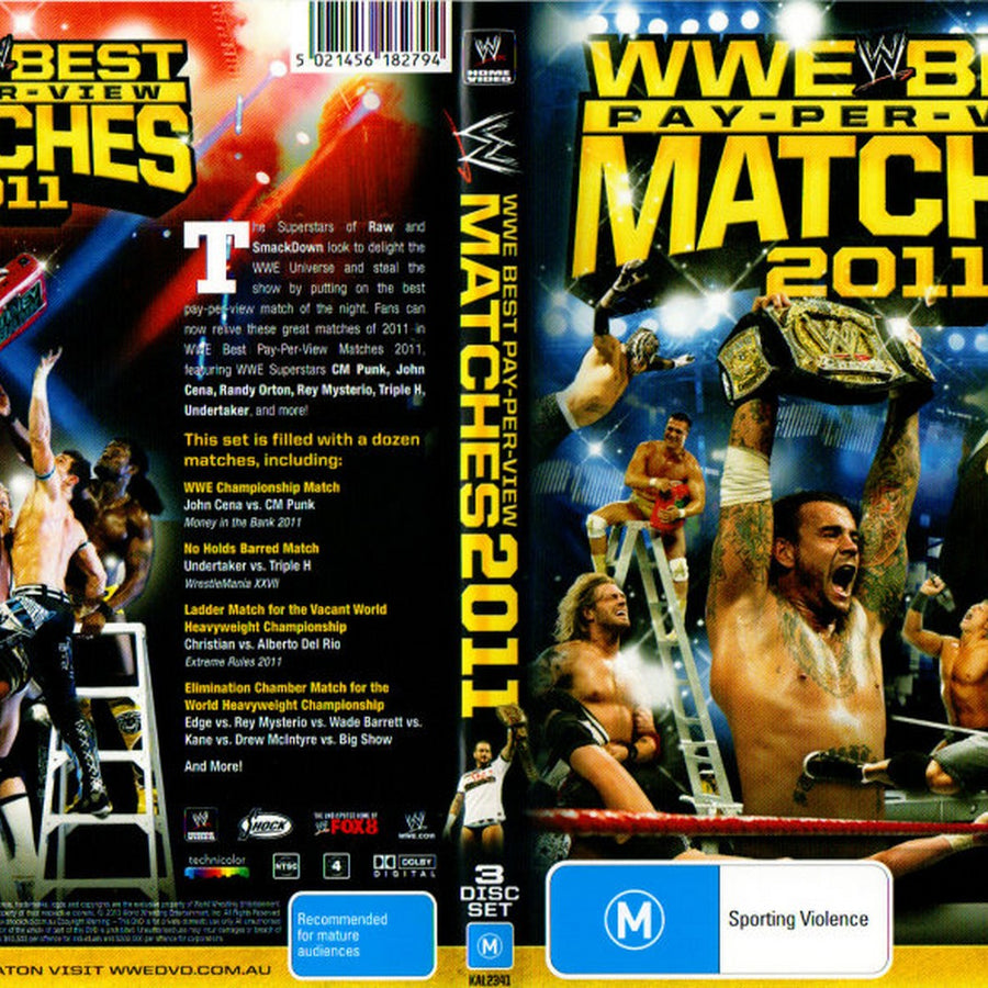 wwe best pay per view matches 2011 DVDs & Videos Pwcatalog