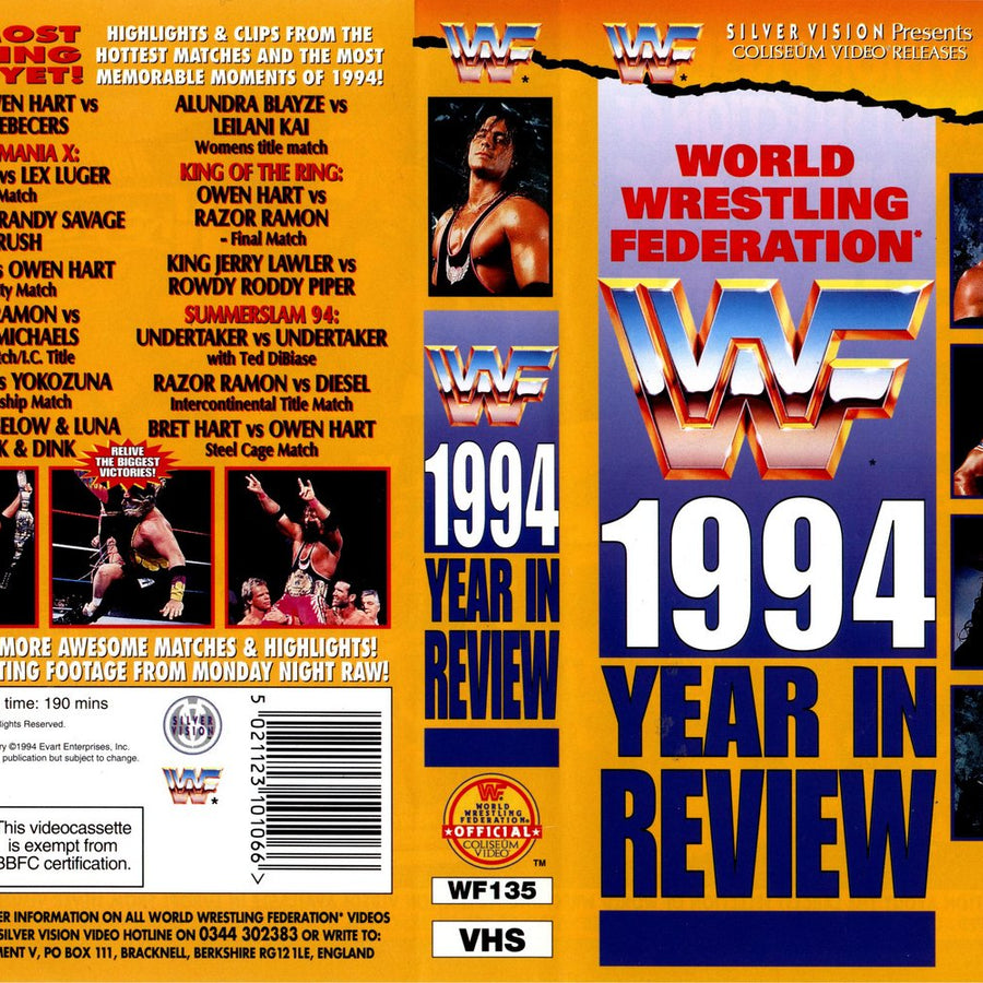 wwf 1994 year in review PW Catalog