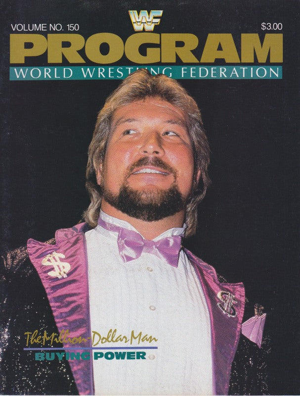 WWF Wrestling Program Volume 150 Magazine PWcatalog