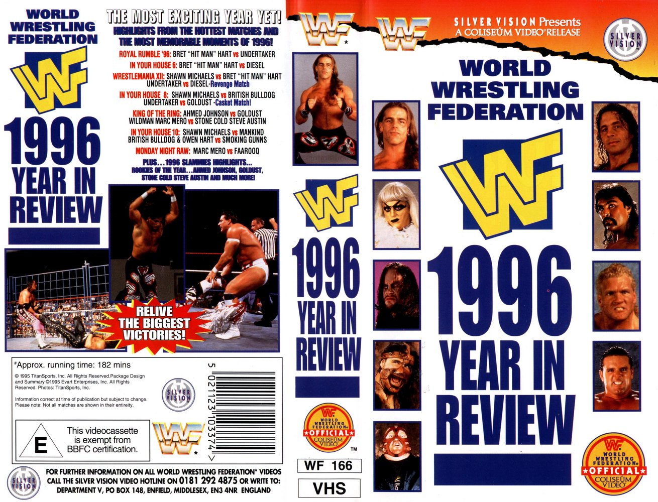 wwf 1996 year in review PW Catalog