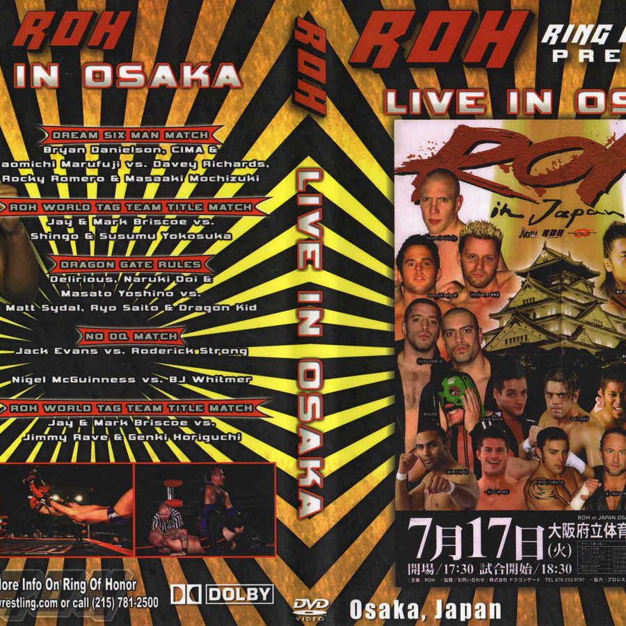 live in osaka DVDs & Videos Pwcatalog