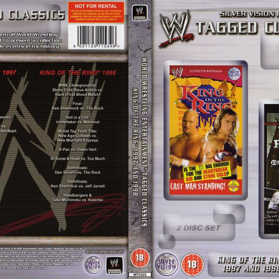 king of the ring 1997 1998 DVDs & Videos Silver vision exclusive