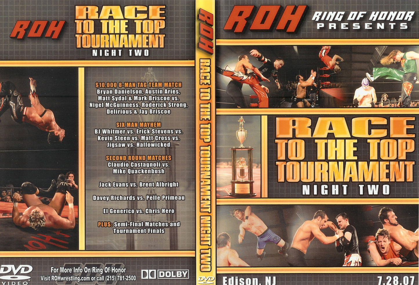 race to the top tournament night two DVDs & Videos Pwcatalog