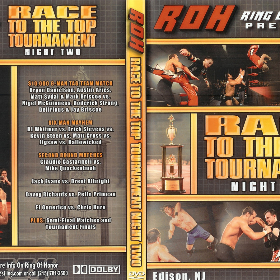 race to the top tournament night two DVDs & Videos Pwcatalog