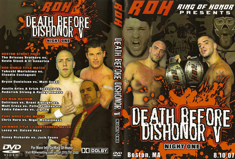 death before dishonor v night one DVDs & Videos Pwcatalog