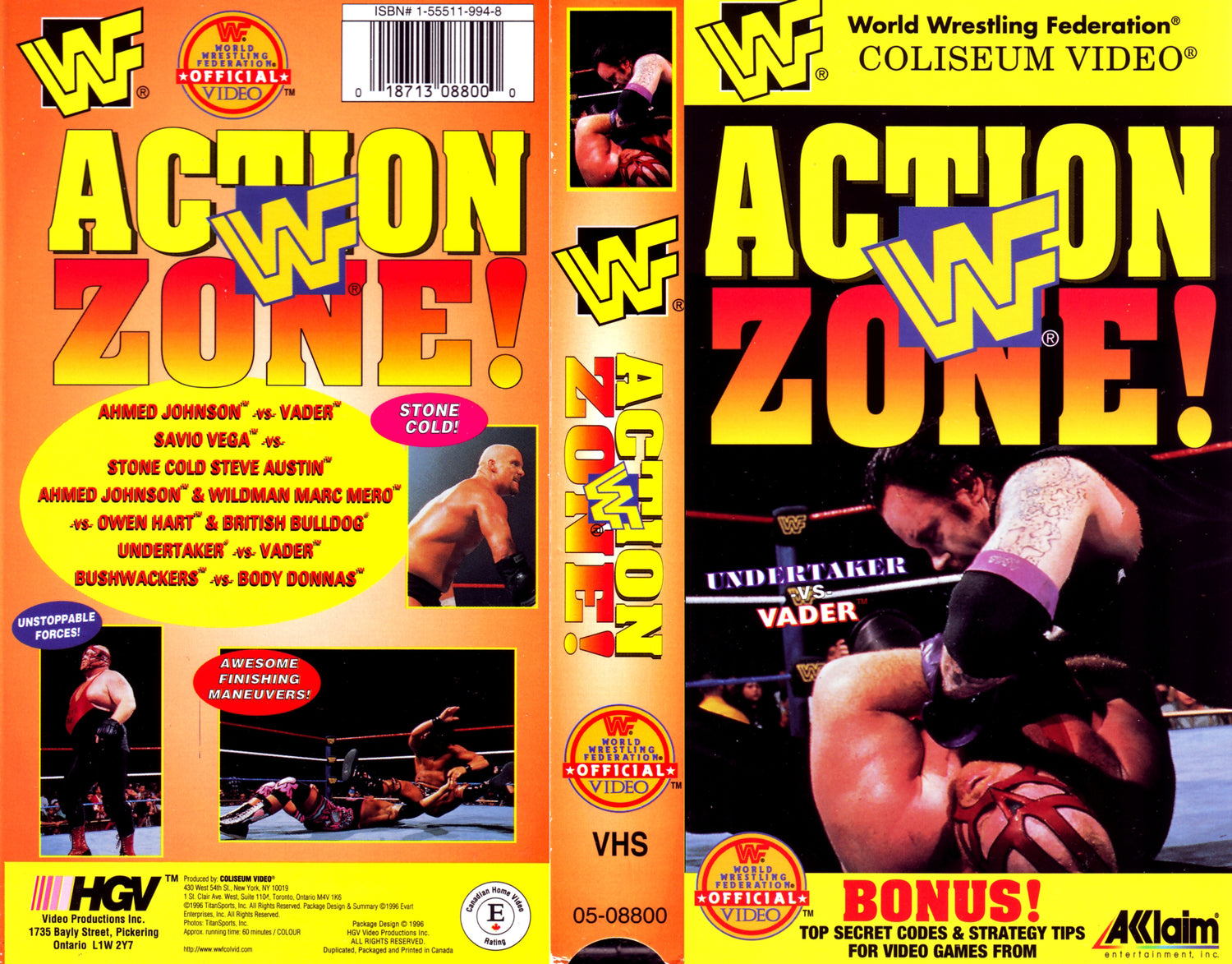 wwf action zone PW Catalog